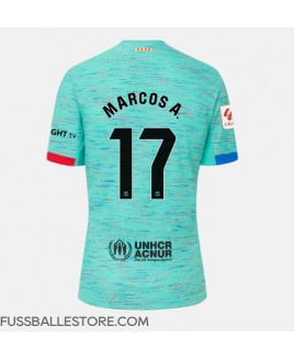 Günstige Barcelona Marcos Alonso #17 3rd trikot Damen 2023-24 Kurzarm